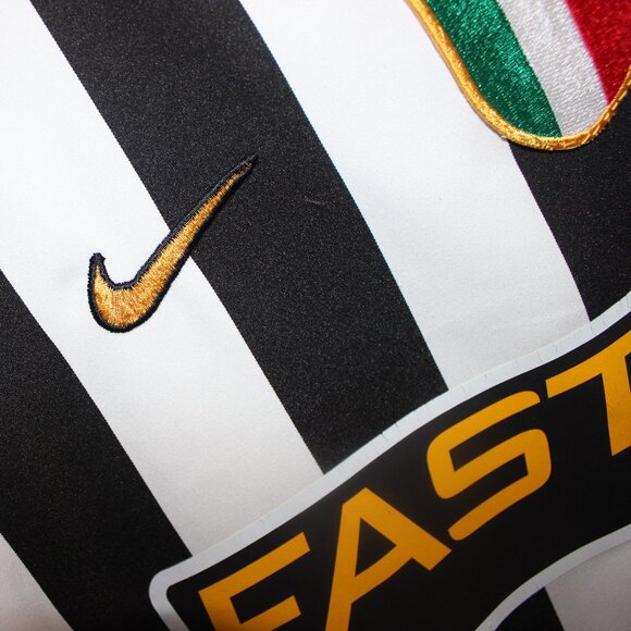 vintage Nike JUVENTUS FC 2003-04 home shirt M soccer jersey Scudetto Fastweb - Picture 14 of 16